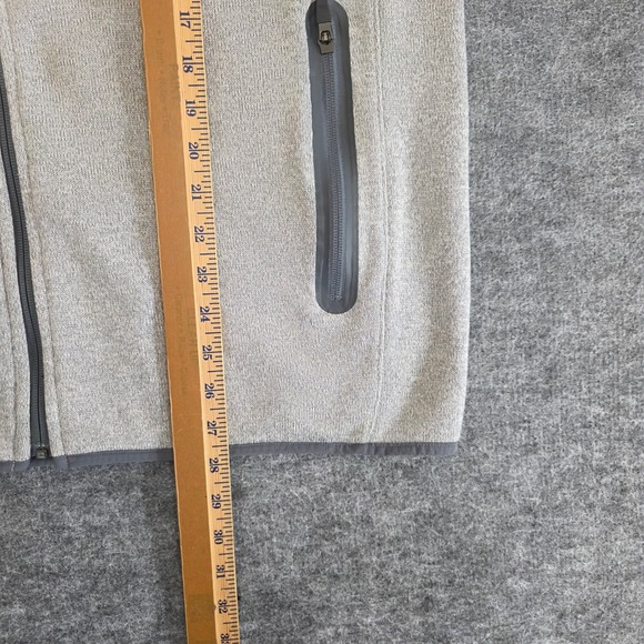 Straight Down Vest Mens XL Gray Dallas Stars Fleece Full Zip Pockets Golf - Picture 10 of 11